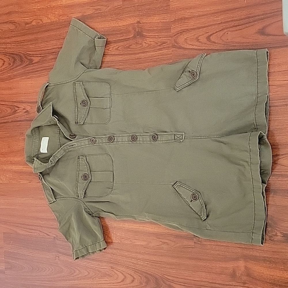 Gap Reissue 90s Military Romper Size 6